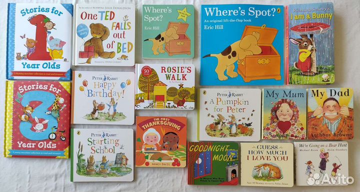 Детские книги на английском языке для малышей