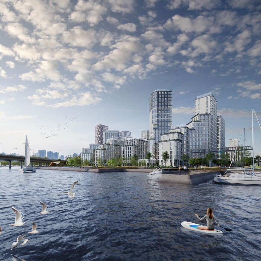 2-к. квартира, 59,8 м², 13/17 эт.