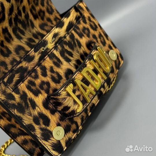 Сумка женская dior leopard