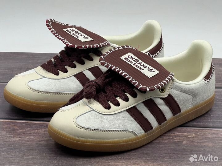 Adidas X wales cream white