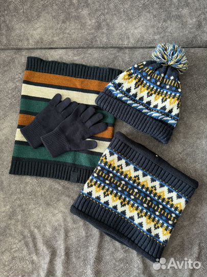 Комплект шапка и шарф
