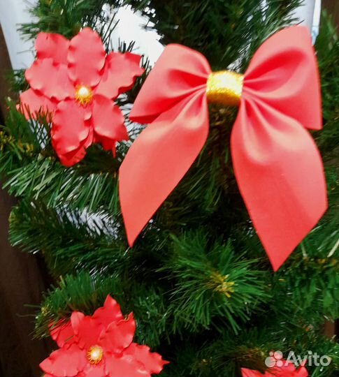Елочные игрушки Банты и Цветы