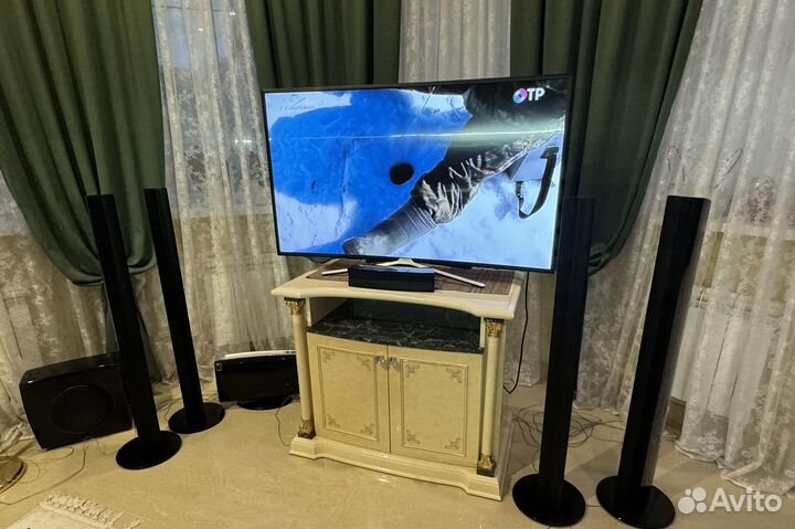 Домашний кинотеатр samsung колонки и савбуфер