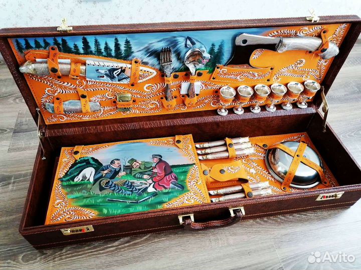 Шашлычный подарочный набор