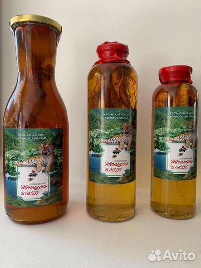 Женьшень в меду