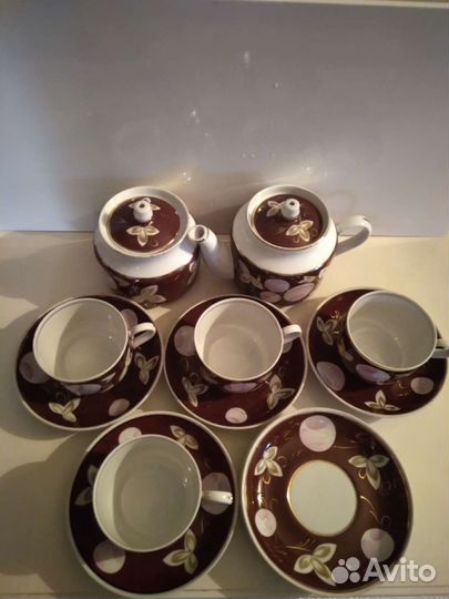Чайный сервиз вербилки СССР остатки
