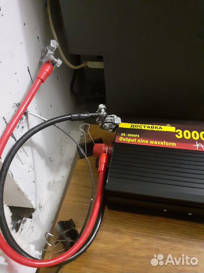 Преобразователь напряжения инвертор 12В.на 220В