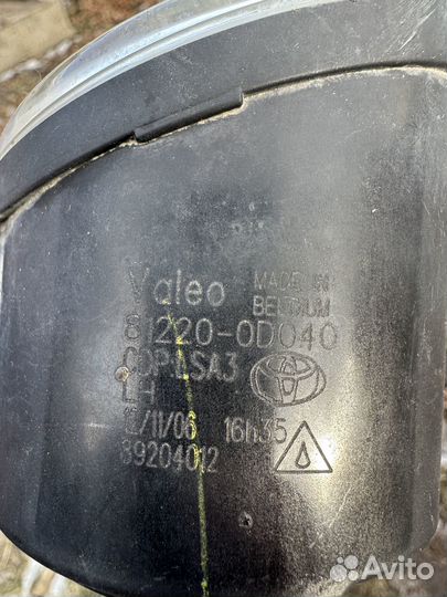 Туманки на toyota corolla 150