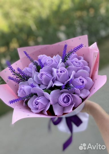 Композиции из мыльных роз, подарки