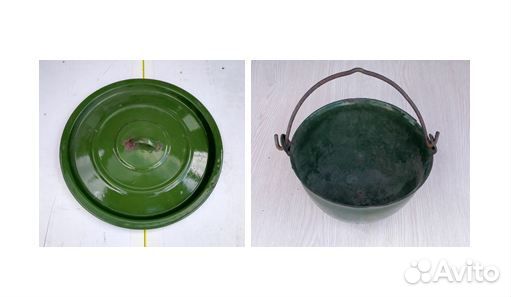 Котелок Турист Крышка для Кастрюли или Ведра СССР