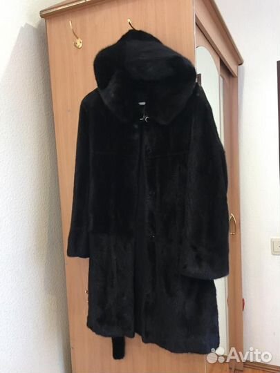 Шуба норковая женская размер 48