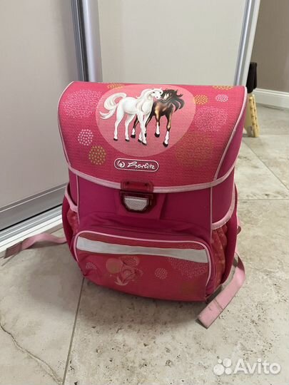 Рюкзак пенал и сменка ранец herlitz школьный