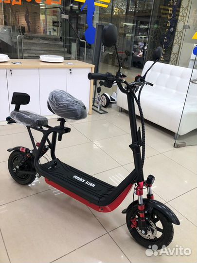 Электроскутер White Siberia Light 1200W