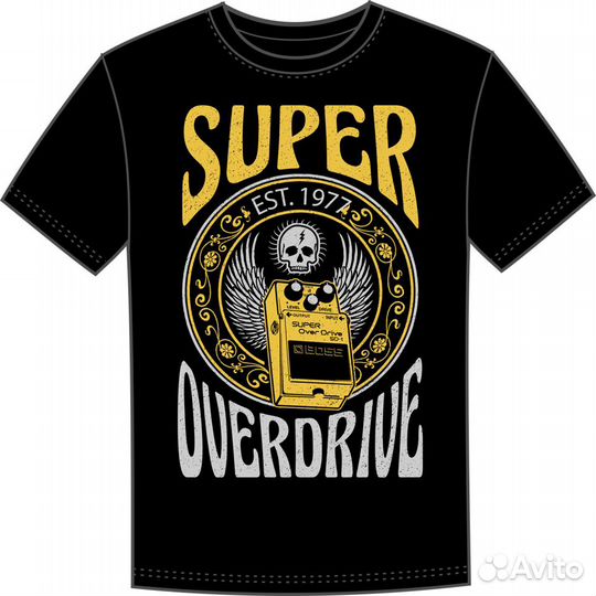 Футболка гитариста Boss SD-1, DS-1, MT-2 оригинал