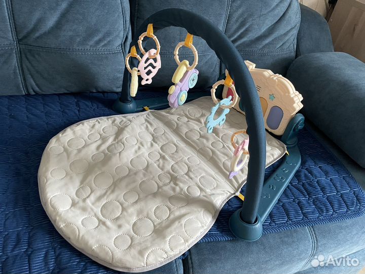 Коврик развивающий с пианино