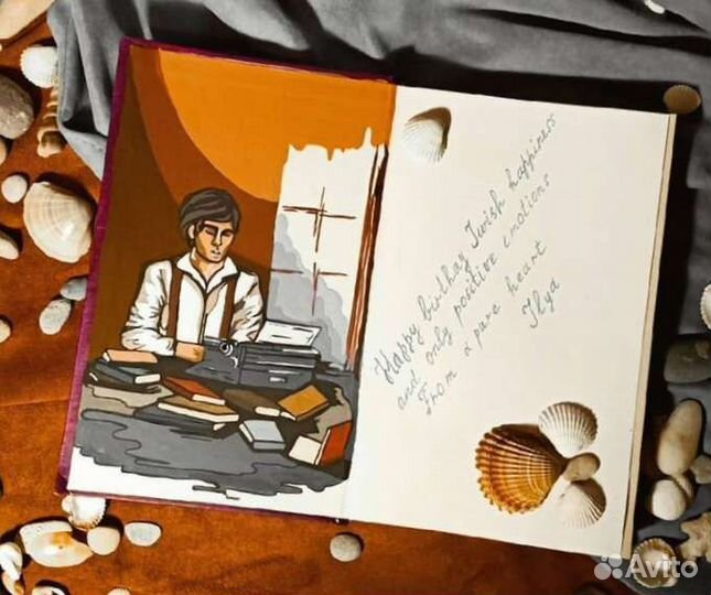 Картины, роспись книг, подарки