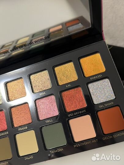 Adept cosmetics samarian sunset палетка теней