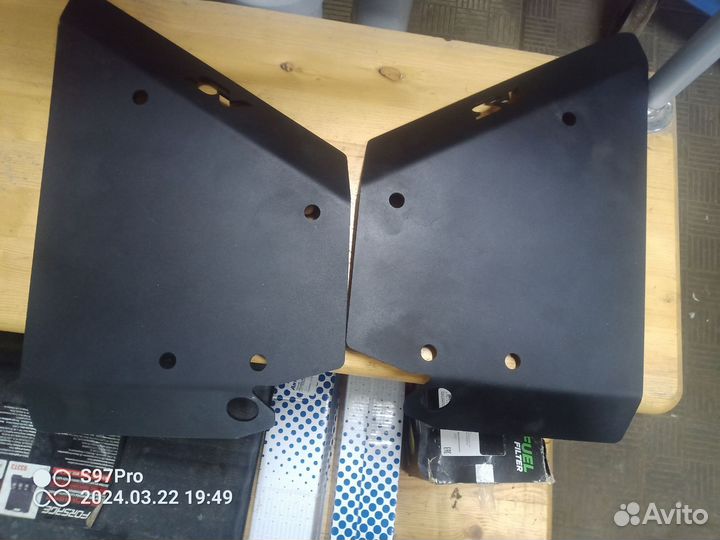 Защиты нижних рычагов нива