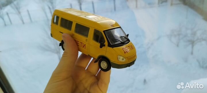 Масштабная модель автомобиля газель