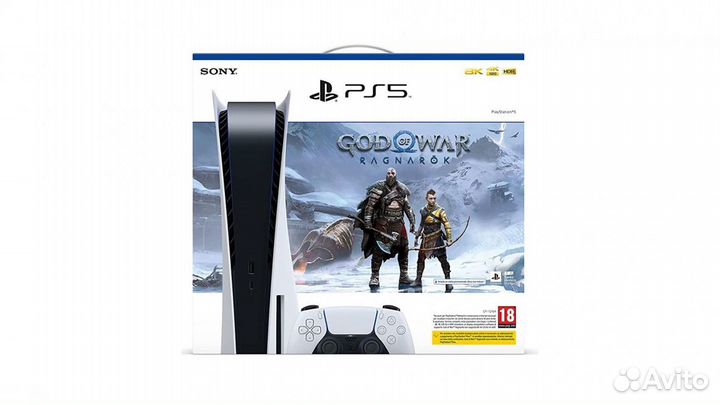 Sony PlayStation 5 PS5 + God Of War + Гарантия