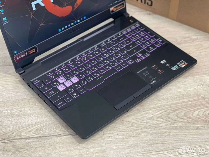 Топ asus 144Hz 16 ядер 24Gb Ryzen 7 RTX 3050 SSD