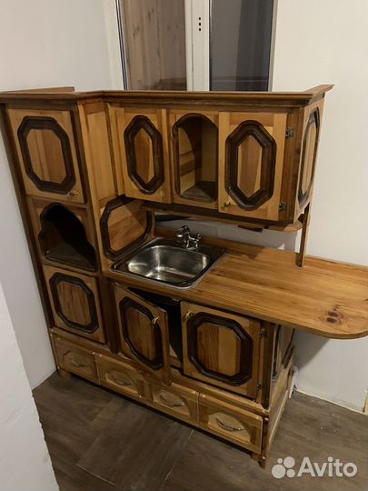 Детская деревянная кухня