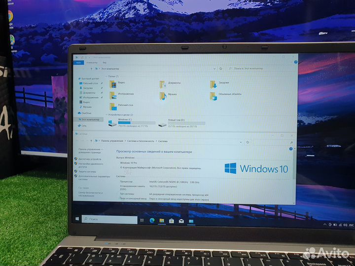 Новый ультрабук на i5 16GB DDR4 512GB SSd