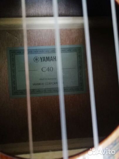 Гитара yamaha c40
