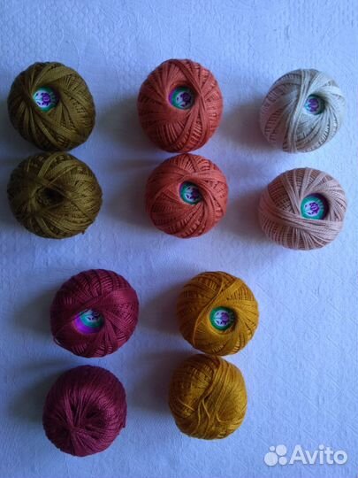 Нитки ирис, снежинка