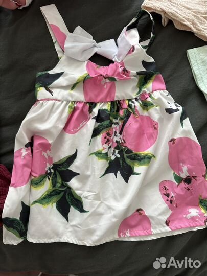 Летние деткие платья до 68 размера