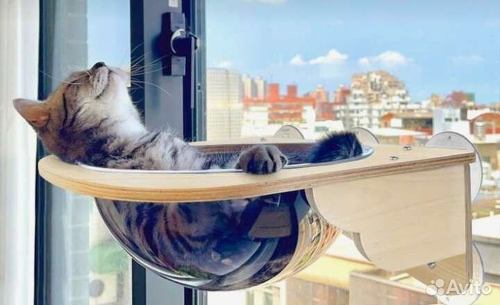 Лежанка гамак для кошек
