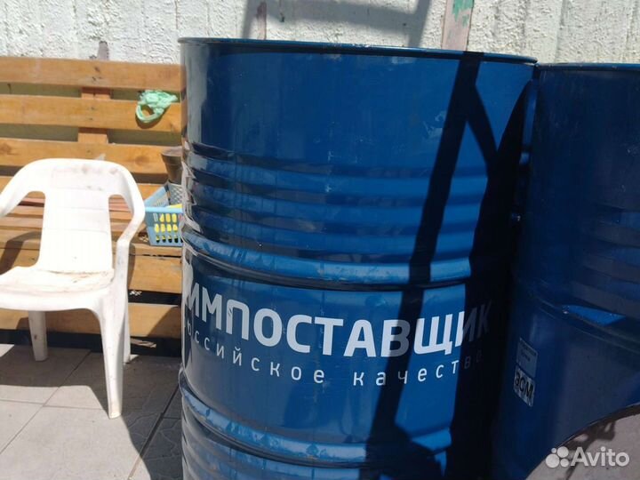 Бочка железная