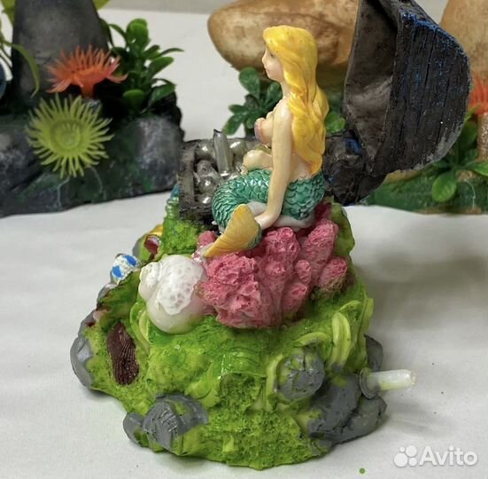 Грот для аквариума, декорация для аквариума