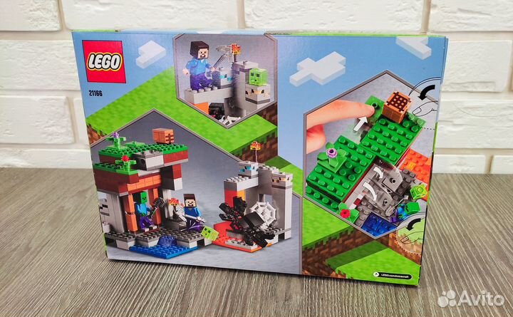 Lego Minecraft: Заброшенная шахта 21166