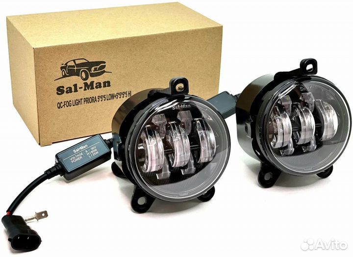 Противотуманные фары LED priora Sal-man