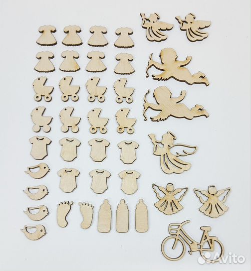 Чипборды, вырубка из дерева