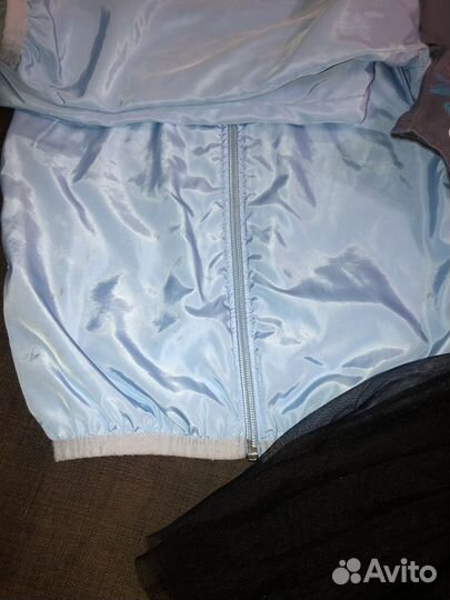 Вещи пакетом, много. Для девочки