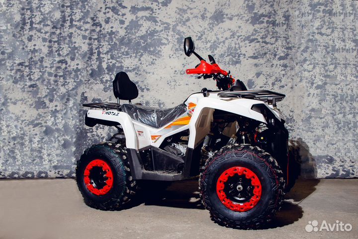 Квадроцикл Motax ATV Grizlik 200 Ultra белый