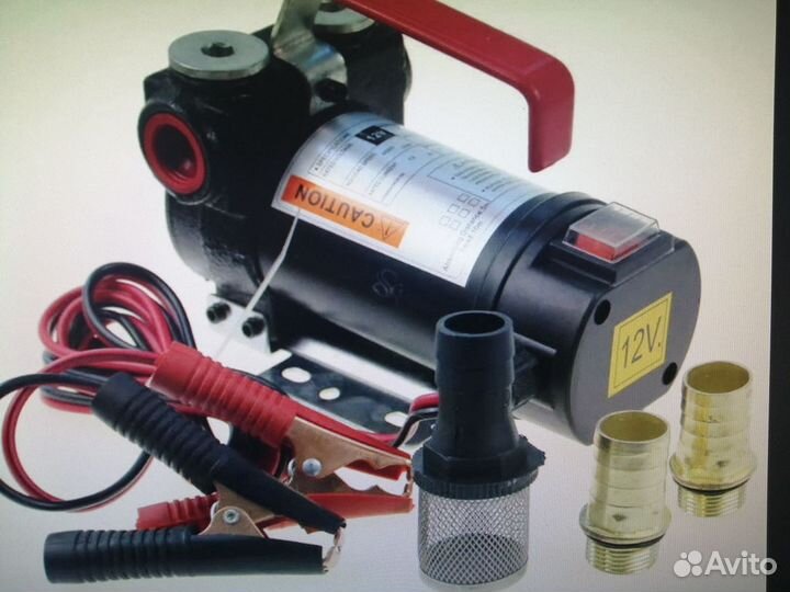 Насос перекачки дизельного топлива 12-24v/40л.м