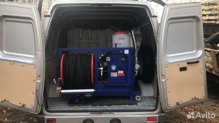 Гидродинамическая прочитска канализации