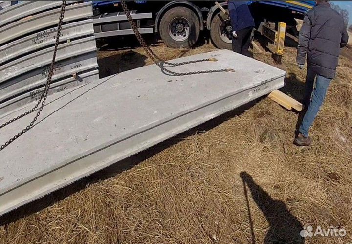 Плиты для стройки с проушинами