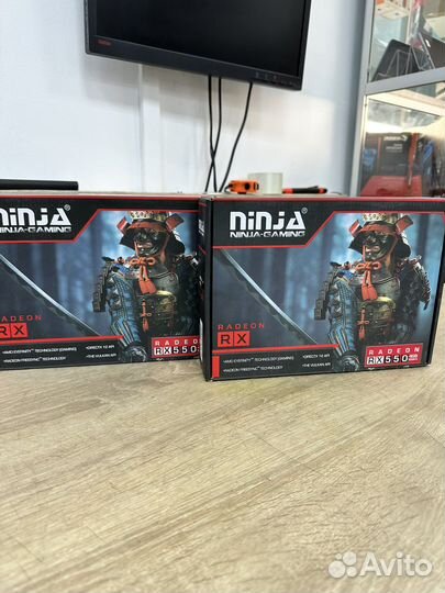 Видеокарта Radeon rx 550 4Gb новая