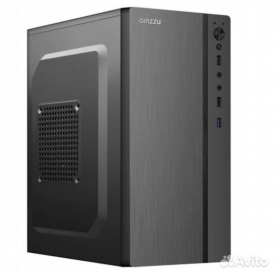 Ginzzu B200 USB3.0 + вентилятор, корпус для pc