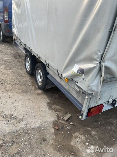 Прицеп легковой двухосный с тентом 3.5х1.5