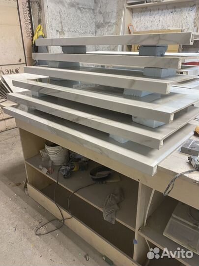 Изготовление ступеней из керамогранита