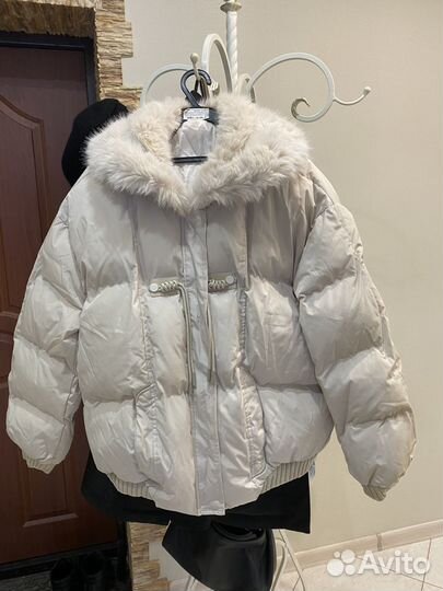 Куртка зимняя пуховая женская новая 52 размера
