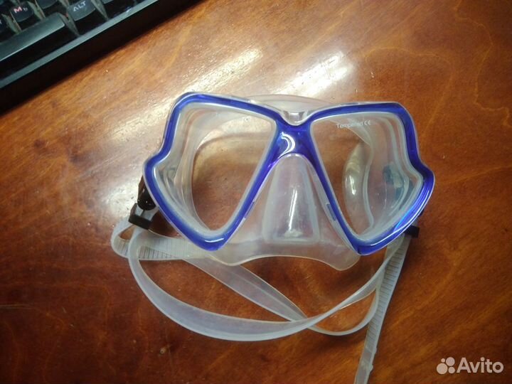 Очки для плаванья и ныряния с защитой носа