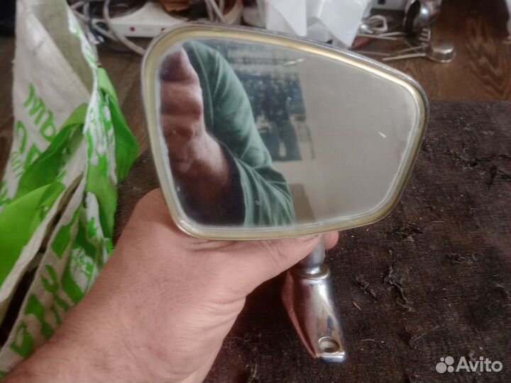 Ретро зеркала хром