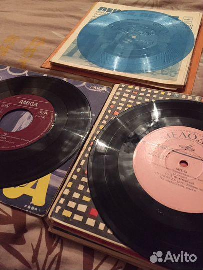 Пластинки (жёсткие, гибкие, 2 шт сорокопятки)