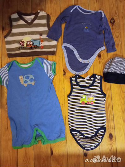 Вещи на мальчика пакетом от 0 мес. до 1 года